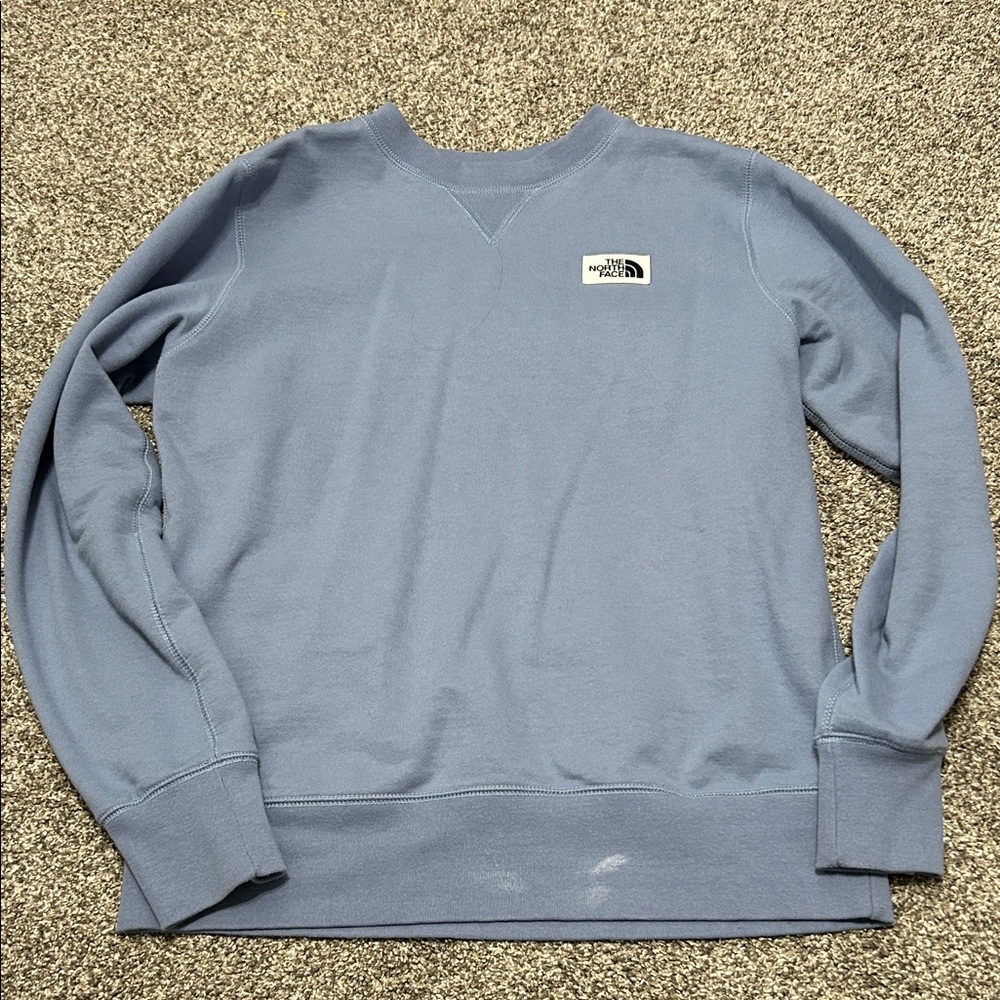 The North Face Light Blue Crewneck Sweatshirt